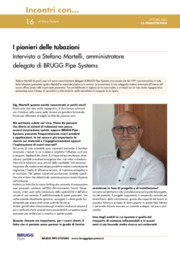 I pionieri delle tubazioni. Intervista a Stefano Martelli, amministratore delegato di BRUGG Pipe Systems