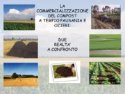 La commercializzazione del compost a Tempio Pausania e Ozieri: due reltà a confronto