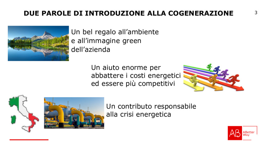 Cogenerazione nel settore alimentare: unopportunit per essere ancora pi sostenibili, efficienti e competitivi