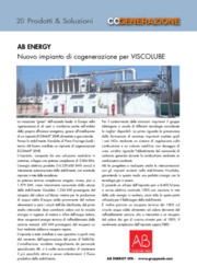 AB ENERGY. Nuovo impianto di cogenerazione per VISCOLUBE