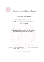 Kevin A. Calderon Regalado - Department of Industrial Engineering, University of Padova