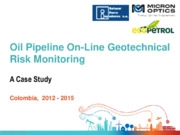 Altre applicazioni di monitoraggio ottico oltre a quelle strettamente relative al settore oil&gas