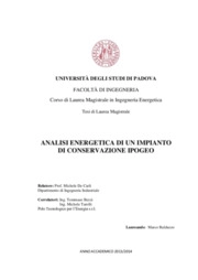 Marco Balduzzo - Department of Industrial Engineering, University of Padova