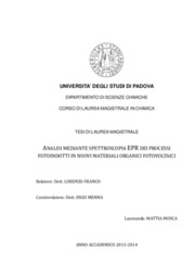 Mattia Mosca - Department of Industrial Engineering, University of Padova