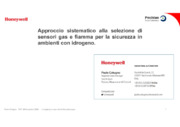 Approccio sistematico alla selezione di sensori gas e fiamma per la sicurezza in ambienti con idrogeno