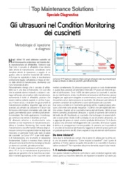 Condition Monitoring, Cuscinetti, Ultrasuoni