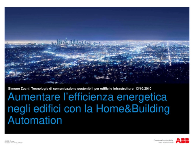 Sistemi di building automation: il futuro a casa tua - Sester