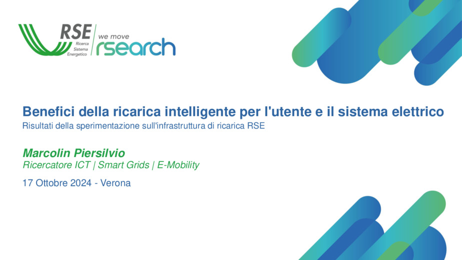 Benefici della ricarica intelligente per l'utente e il sistema elettrico