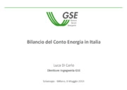 Luca Di Carlo - GSE Gestore dei Servizi Energetici