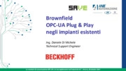 Brownfield OPC-UA Plug & Play negli impianti esistenti