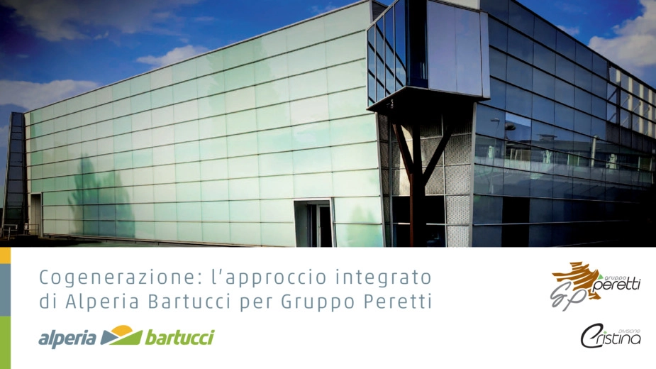 Cogenerazione: lapproccio integrato di Alperia Bartucci per Gruppo Peretti