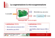Cogenerazione, microcogenerazione e problema delle emissioni in atmosfera
 