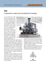 Componenti e sistemi per la produzione di energia