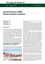 Concerted Action 6 EPBD Riunione plenaria di Lisbona