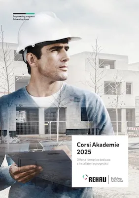 Corsi Akademie 2025: riparte l'offerta formativa REHAU per installatori e progettisti