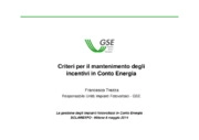 Francesco Trezza - GSE Gestore dei Servizi Energetici