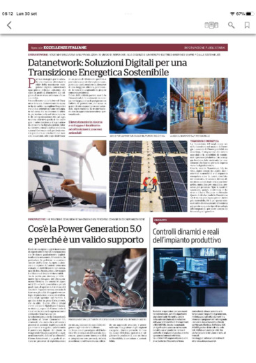 Datanetwork: Soluzioni Digitali per una Transizione Energetica Sostenibile