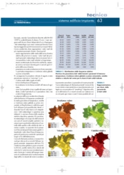 Definizione degli anni tipo climatici delle province del Nord Italia