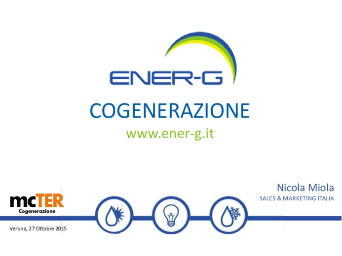 DEP (Discount Energy Purchase): la cogenerazione industriale chiavi in mano finanziata da ENER-G