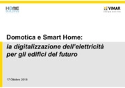 Domotica e Smart Home: la digitalizzazione dellelettricit per gli edifici del futuro
