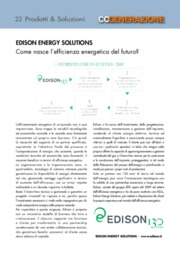 EDISON ENERGY SOLUTIONS. Come nasce l’efficienza energetica del futuro?