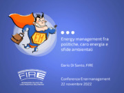 Dario Di Santo - FIRE - Federazione Italiana per l'uso Razionale dell'Energia