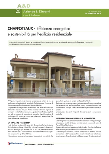 Efficienza energetica e sostenibilità per l’edilizia residenziale