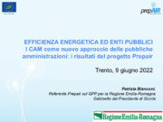 Efficienza energetica ed enti pubblici. I CAM come nuovo approccio delle pubbliche amministrazioni: i risultati del progetto Prepair