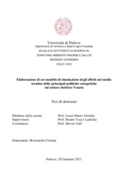 Cristian Bolzonella  - Department of Industrial Engineering, University of Padova