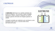 Elettrolizzatori ad elevata efficienza per la produzione di Idrogeno verde