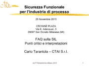 FAQ sulla SIL – Punti critici ed interpretazioni