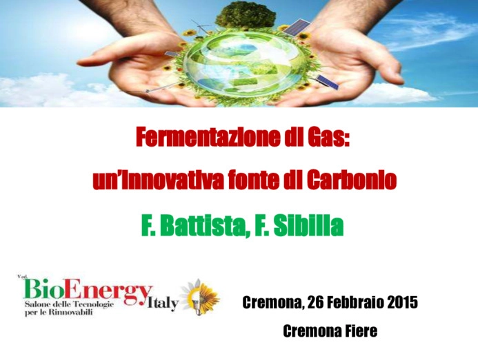 Fermentazione di gas: uninnovativa fonte di carbonio