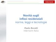 Paolo Buratti  - INTERNORM ITALIA