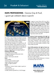 Gamma Grip & Proof, i guanti per ambienti oleosi e sporchi