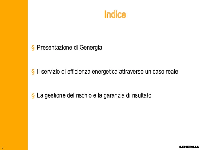 Genergia per lindustria: il contenimento dei costi energetici