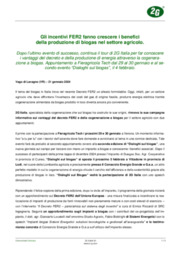 Gli incentivi FER2 fanno crescere i benefici della produzione di biogas nel settore agricolo.