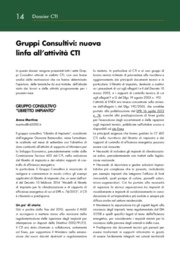 Gruppi Consultivi: nuova linfa allattivit CTI