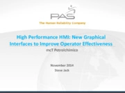 High Performance HMI: nuove interfacce grafiche per rendere più efficace