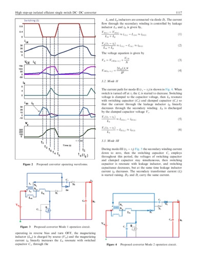 High step-up isolated efficient single switch DC-DC converter for renewable