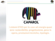 I sistemi a cappotto ETICS