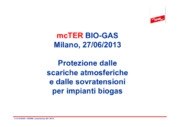 I sistemi di protezione dalle scariche atmosferiche per impianti Biogas