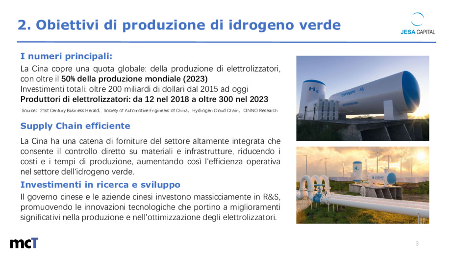 Idrogeno: lo stato del mercato e le prospettive, sfide e opportunit che ci aspettano dall'Asia