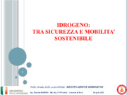 Idrogeno: tra sicurezza e mobilit sostenibile