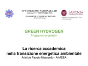 Aristide Fausto Massardo  - Associazione Italiana delle Macchine a fluido e dei Sistemi per l'Energia e l'Ambiente