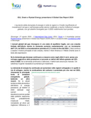 Energia pulita, Rete gas, Strategie energetiche