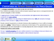 Il contenimento energetico nella rigenerazione dell’edilizia esistente