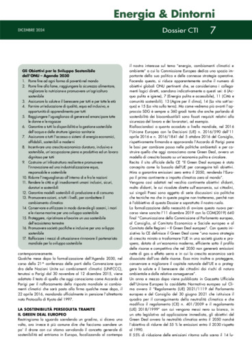 Il CTI e lo schema nazionale di certificazione della sostenibilit dei biocombustibili