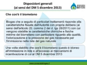 Il decreto biometano DM 5 dicembre 2013