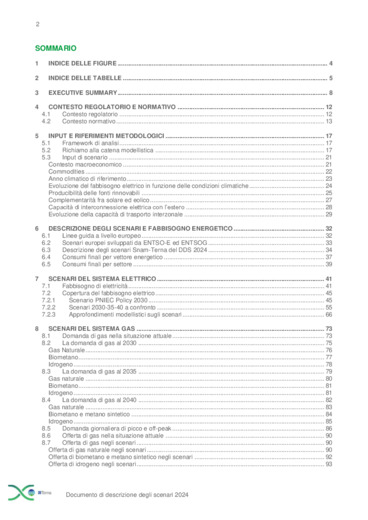 Il Documento di descrizione degli scenari 2024  online