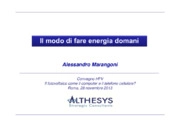 Alessandro Marangoni - Althesys